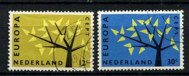 Netherlands 1962 SG#929-930 Europa Used Set #A39624