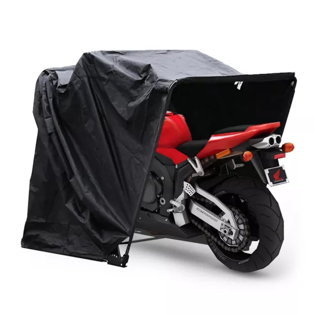 Motorbike Bike Shelter Tent Outdoor Shed Garage Moped Motorcycle Storage Cover