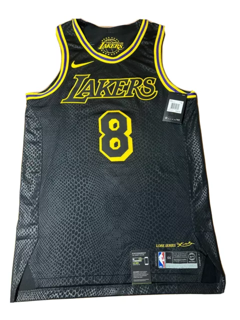 Nike Kobe Bryant Los Angeles Lakers Authentic City Lore Jersey Sz 40  (AV3696 505