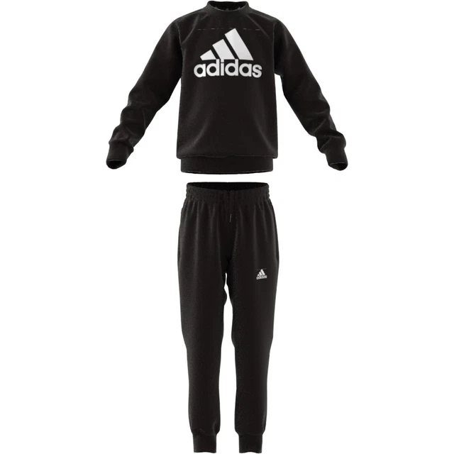 ADIDAS TUTA COMPLETA BAMBINO hg4464 SST SET TRACKSUIT ESSENTIALS NERO FRENCH TER