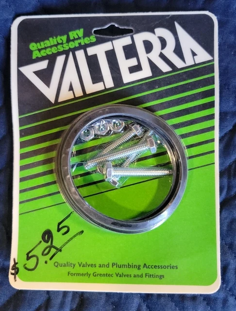 Valterra T1003-7VP Replacement 3" Sewer Waste Valve Seals & Hardware 2 Pack