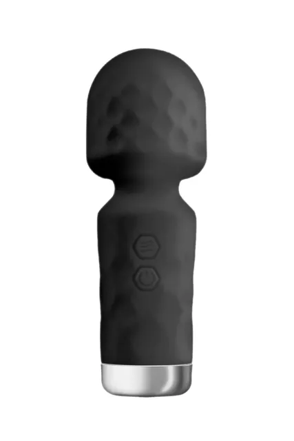 Mini vibromasseur King Wand noir