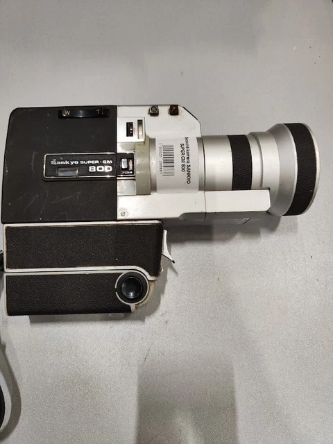 camera super 8 SANKYO SUPER CM 400 avec sa sacoche année1970