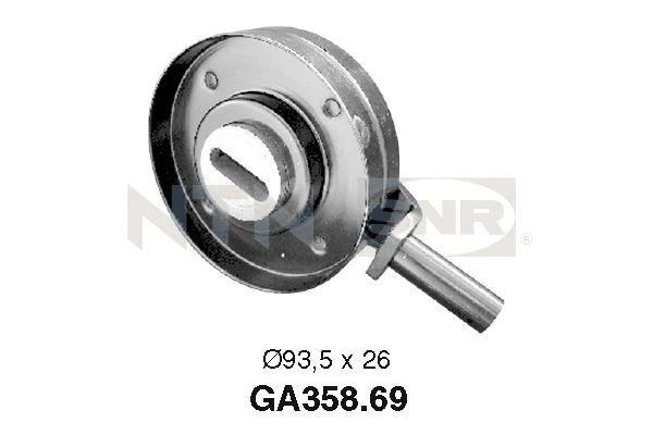 Galet Tendeur (Courroie D'accessoire) Citroën Xm 2.5 Td,Xm Break 2.5 Td