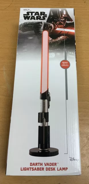 UKonic Star Wars Dearth Vader Lightsaber Desk Lamp New