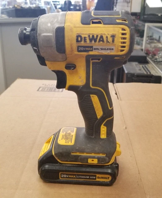 DEWALT DCF787 20V MAX Brushless 1/4 in. Cordless Impact Driver w