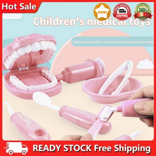 Tikhell 9-Piece Toothbrush Game f? Kids, Educational Dental Scene Toy,