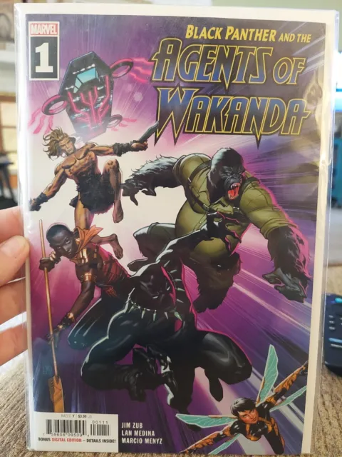 Black Panther and the Agents of Wakanda #1 by Marvel 2019 First Solo Title