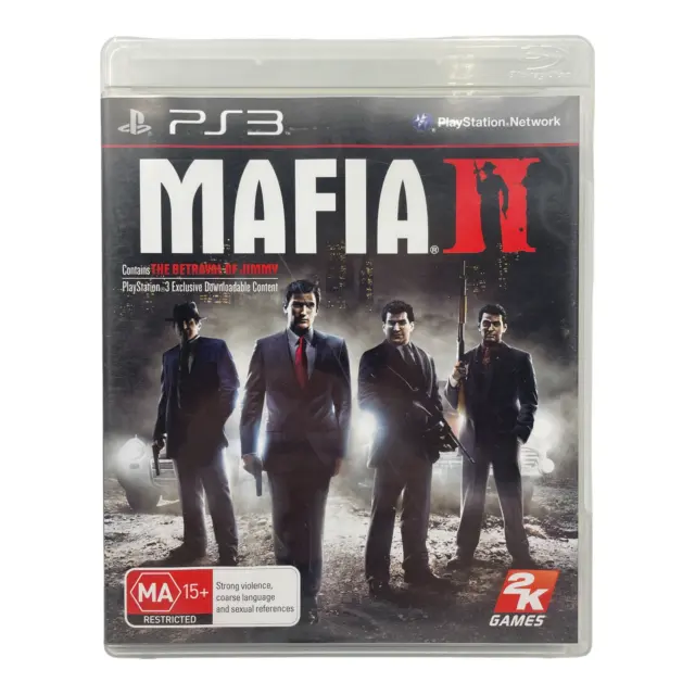 Mafia II *Complete w/ Map + Manual* Sony PS3
