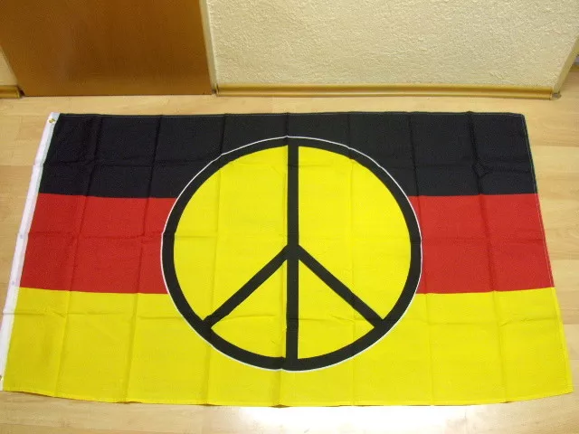 FAHNE FLAGGE DEUTSCHLAND Frieden Peace - 90 x 150 cm EUR 6,50 - PicClick DE