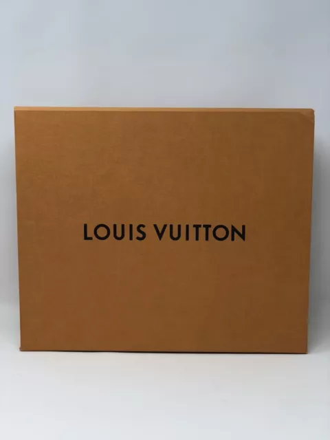 NEW LOUIS VUITTON Extra Large Magnetic Empty Gift Box Set 16x13x8 w/ Bag