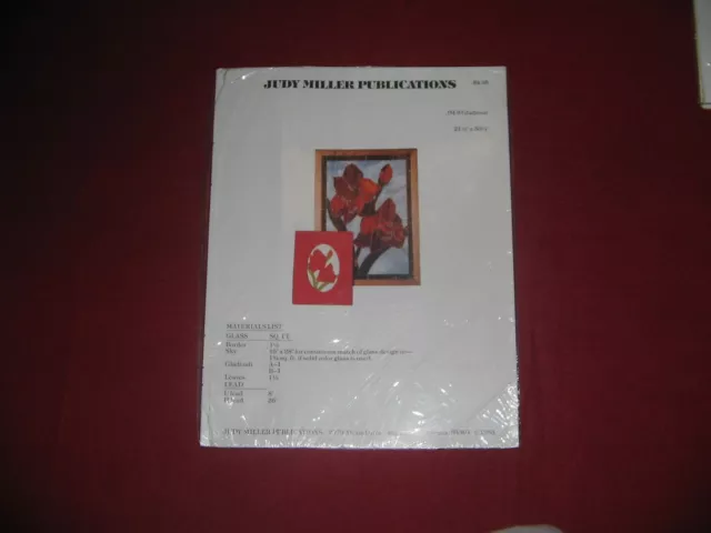 Tiffany-Vorlagen , Fensterbilder , Judy Miller , JM 3 Gladiouli