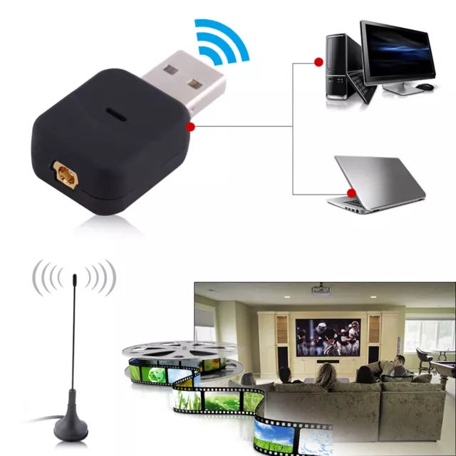 USB DVB T récepteur de télévision numérique Tuner bâton Dongle OSD MPEG 2...