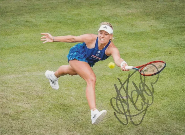 Angelique Kerber Hand Signed 7x5 Inch Tennis Photo