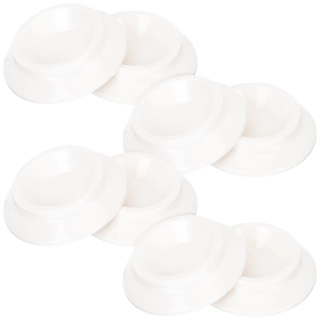 Protectores de muebles almohadillas posavasadas para piano tapete sin piano abdominales blancos