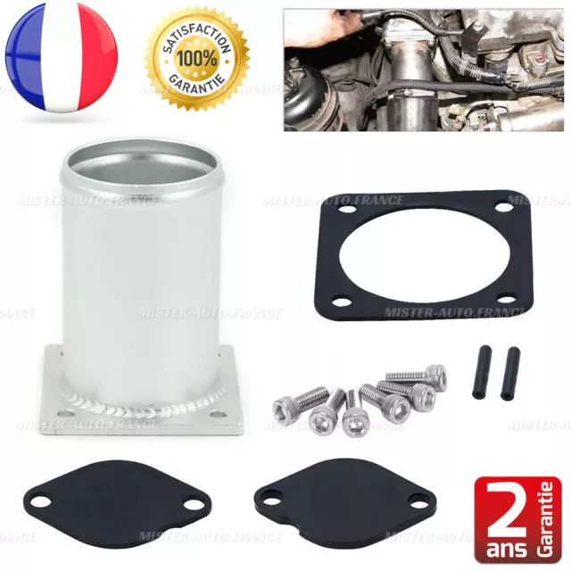 Kit de vanne EGR, tuyau de remplacement de vanne EGR compatible avec le kit  de suppression EGR 1.9 TDI 130/160 CV