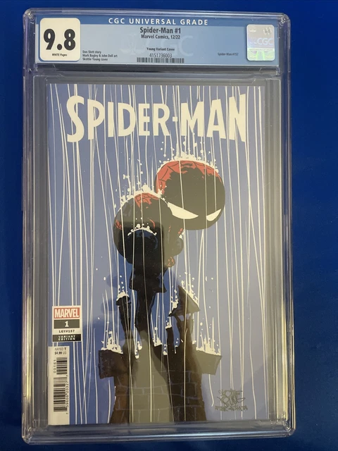 Spider-Man #1 (2022 Marvel Comics) 1st Print Skottie Young Variant CGC 9.8