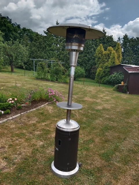 Heizpilz Terrassenheizer Commercial Gas mit Ablagetisch - gebraucht