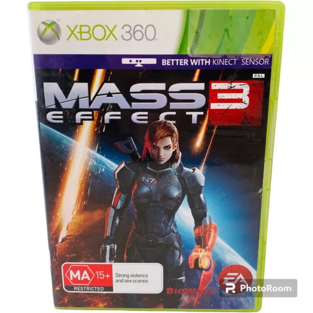 MASS EFFECT 3 Microsoft Xbox 360 Game PAL - 2 Discs Action Weapons $12.99 -  PicClick AU