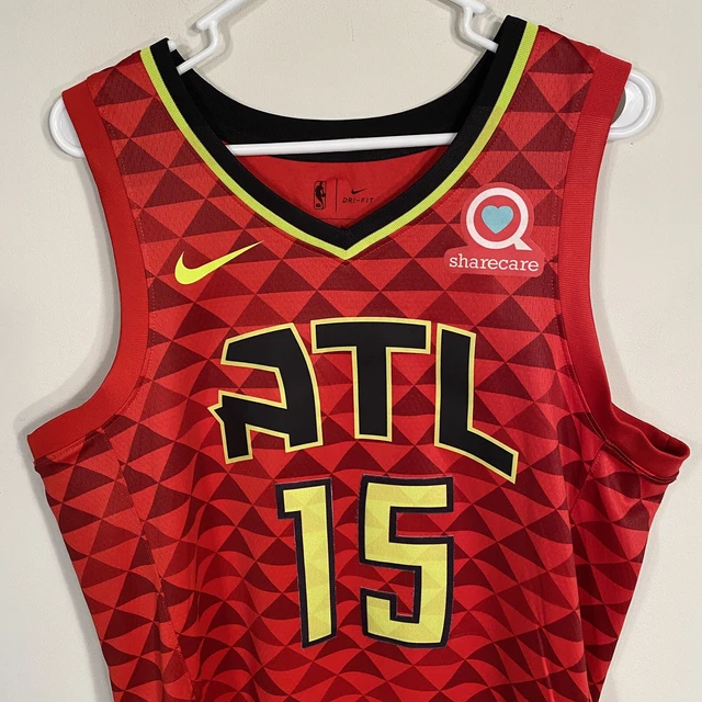 Nike Swingman Atlanta Hawks Vince Carter Jersey NWT Size Large