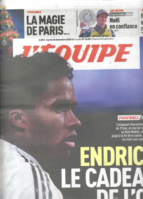 L’Equipe Journal N°1441 Du 8 Décembre 1992 (PSG / Auxerre) édition Originale