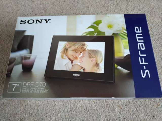 Sony DPF-D70 7" Digital Photograph Picture Frame