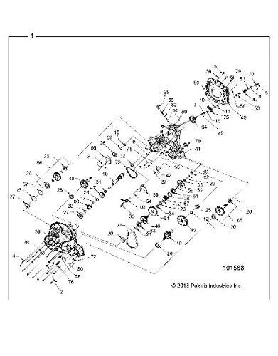 Polaris 3234692 PAWL PARK Sportsman Scrambler 1000 850 550 200 XP