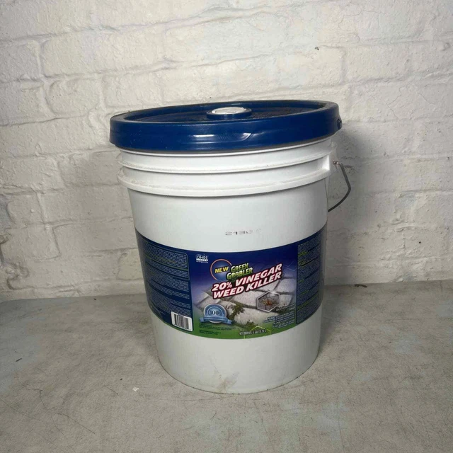 Green Gobbler 20% Vinegar Weed & Grass Killer, Natural & Organic, 5-Gal