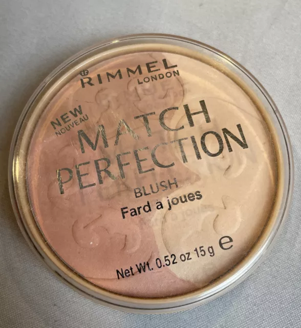 RIMMEL MATCH PERFECTION BLUSH 0.52oz LIGHT 001