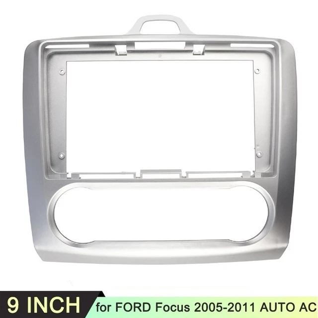 Car Radio Fascia for FORD FOCUS 2005-2011 9 inch Frame Double Din Stereo Panel