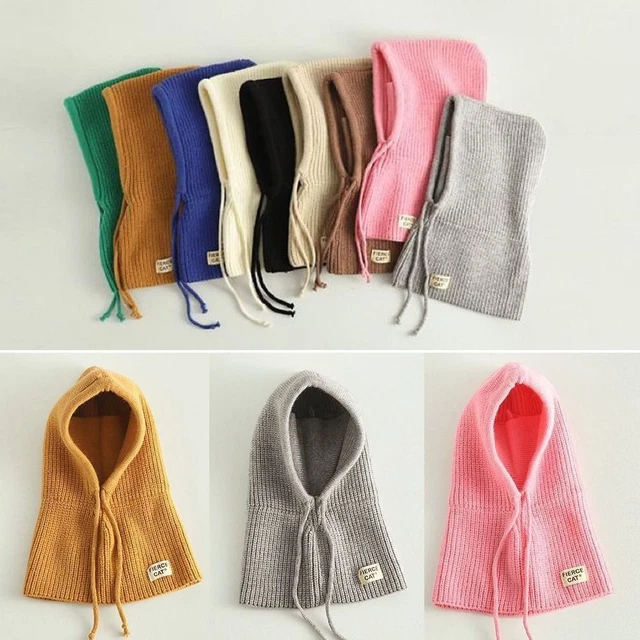 Caldo bambini pullover cappello a maglia ragazza pullover cappello ragazzo ragazza