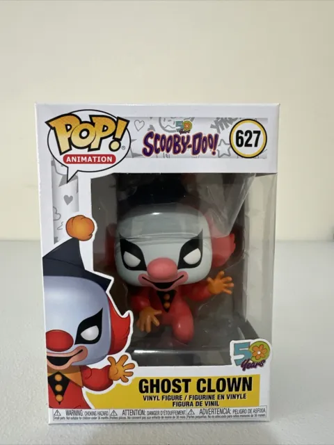 Pop 627 Ghost Clown Funko Vinyl & Pop Protector  Scooby-Doo Animation