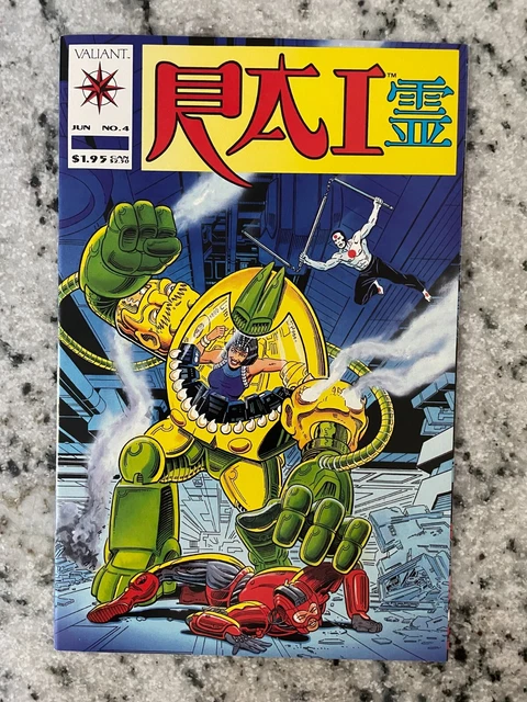 Rai # 4 NM 1st Print Valiant Comic Book Magnus Solar Bloodshot Robot Ninja CM20