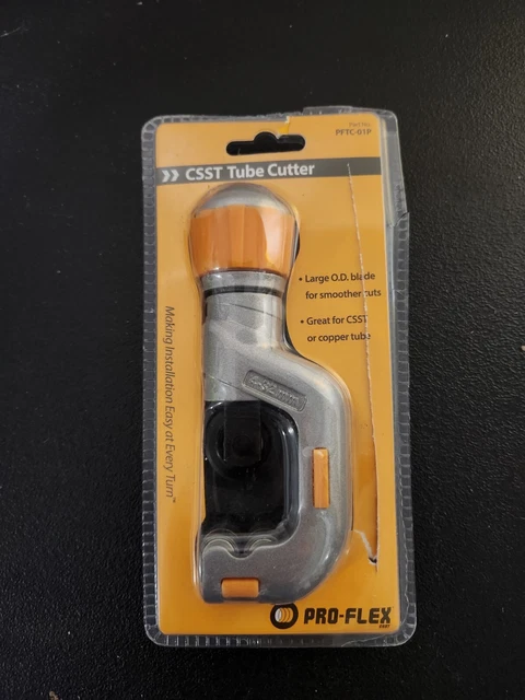 ProFlex PFTC-01P Tube Cutter for CSST, sizes 1/2in, 3/4in and 1in
