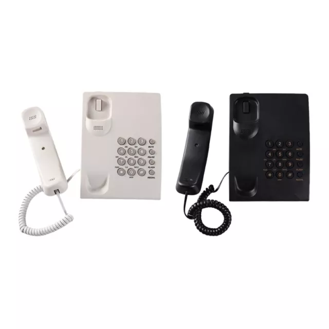 KXT 670 Mini Telephone Wall Mount & Fixed Landline Telephone Home Phone English