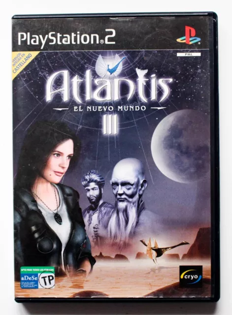 Atlantis Iii El Nuevo Mundo - Playstation 2 Ps2 Play Station 2 - Pal España - 3