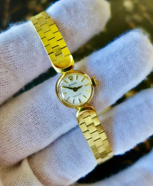 A BEAUTIFUL VINTAGE 1960s LADIES ROLEX COCKTAIL WATCH 18K YELLOW GOLD 3 450.00 PicClick UK