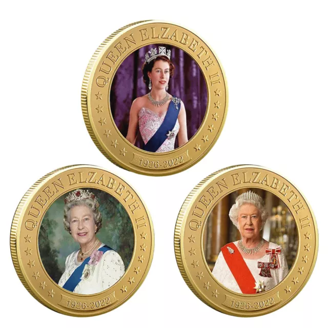 Queen Elizabeth II Commemorative Coin Queen Elizabeth Coin Memorial Coin