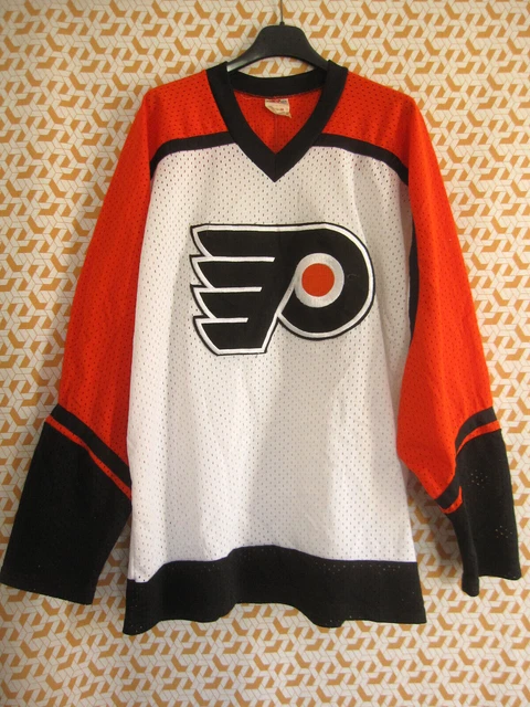 Maillot Hockey Boston College Eagles Vintage CCM - Taille L Homme - Blanc/Bordeaux - Made In USA