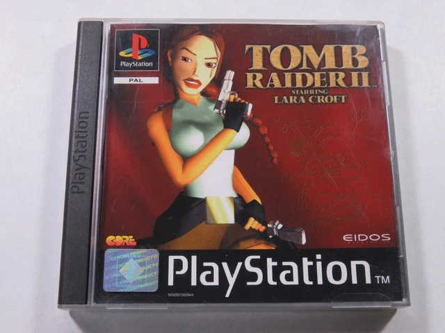 Tomb Raider platinum Sony Playstation PS1 PAL FR