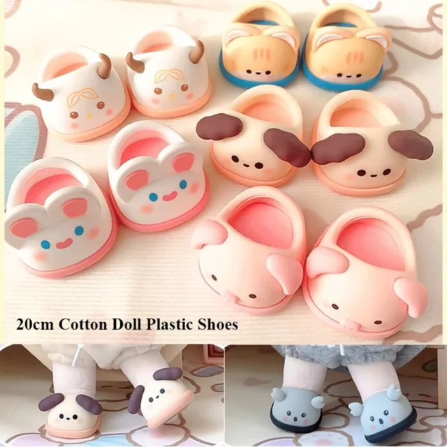 DIY Gift Clothes Accessories Casual Wear Shoes  20cm Cotton Doll/1/12 Dolls