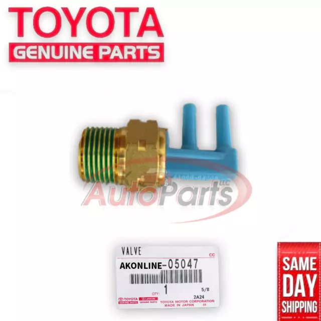 New 79 - 85 Toyota Celica 2.6L 2.8L Bimetal Vacuum Switching Valve Bvsv No.2 Oem