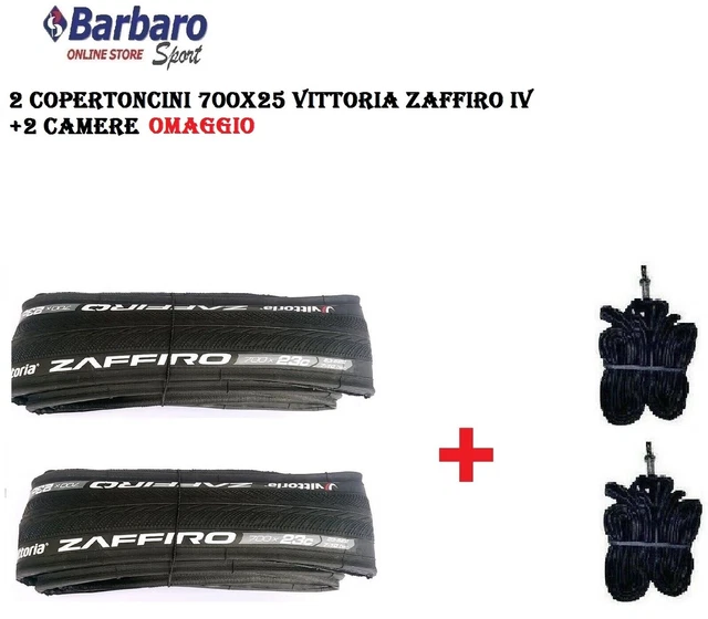 Copertone Da Corsa Vittoria RUBINO IV 700x32 Tallone Morbido Tubeless Ready Nero VITTORIA