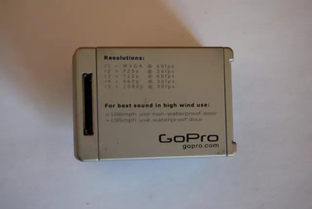 GoPro Hero 1st Gen YHDC5170 Action Camera +Waterproof Case needs battery
