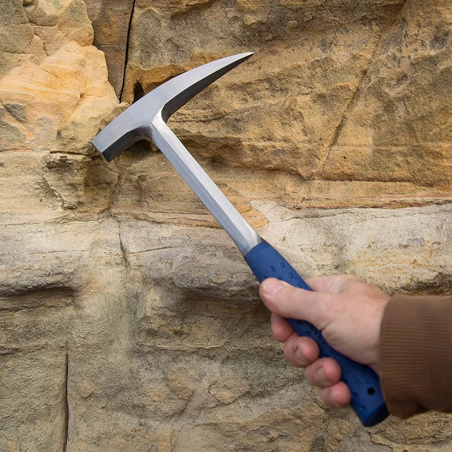 Estwing Rock Pick 22 Oz Geological Hammer wPointed Tip & rubber Grip new E3-22P