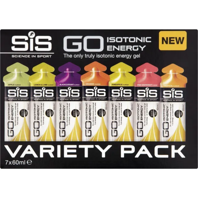 SiS Go Isotonische Energiegele Variety Pack (7er Pack)