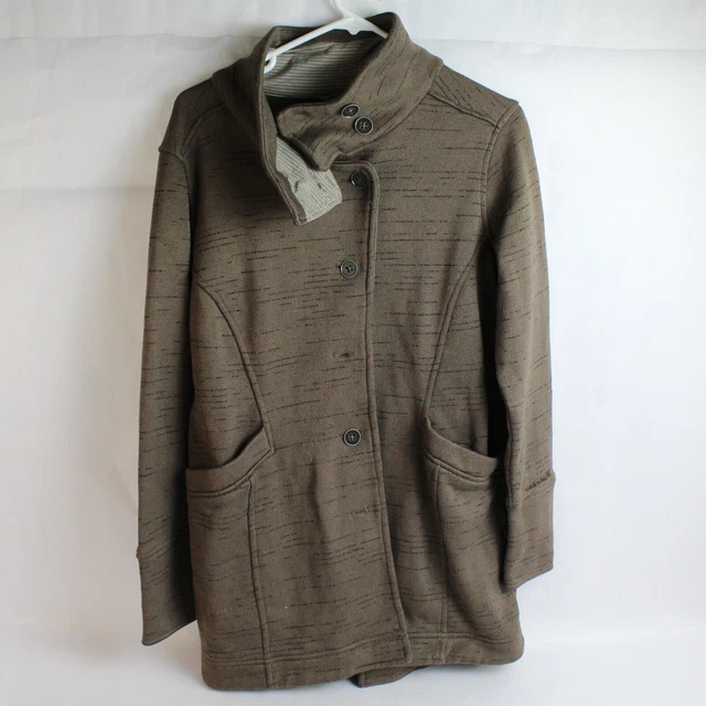 Manteau Long Femme KanaBeach - Taille L, Bleu, En Coton Mélangé - Occasion Très Bon état