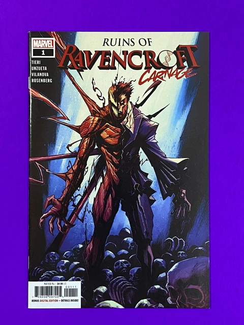 Ruins Of Ravencroft #1 Carnage (Marvel 2020) + Variant 1St Cortland Kasady Nm 2