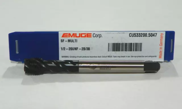 EMUGE 1/2-20 Spiral Point MULTI-TAP 2B/3B High Performance Germany  CU4973005047