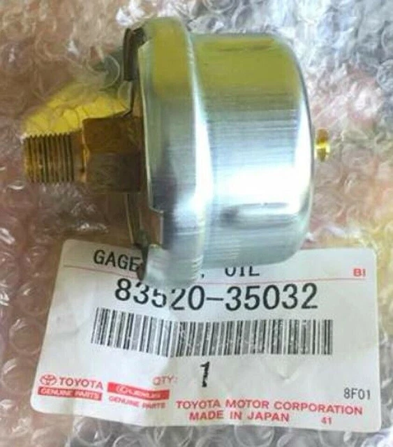 Toyota 83520-35032 4Runner Corolla Celica Supra Oil Pressure Gage Sensor Genuine Toyota 83520-35032 4Runner Corolla Celica Supra Oil Pressure Gage Sensor Genuine